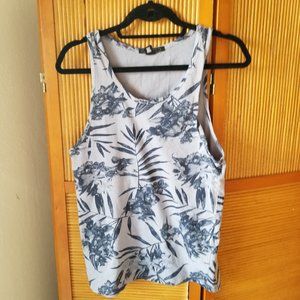 Forever 21 Flower Print Tank